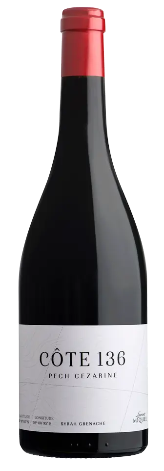 Côte 136 – Pech Cezarine Syrah–Grenache