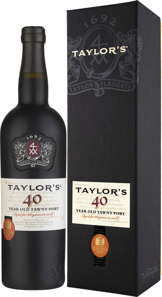 Taylor’s 40 Year Old Tawny Port in Zwarte Luxe Etui