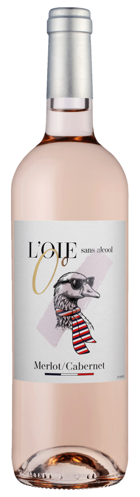 OIE 0° Rosé Merlot/Cabernet alcohol free