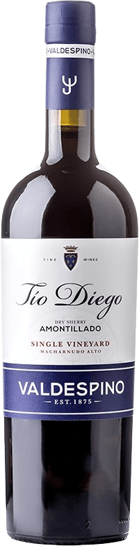 Valdespino Amontillado Dry Tio Diego Singl Vineyard